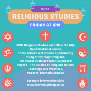 GCSE Religious Studies (AQA) Friday 1pm