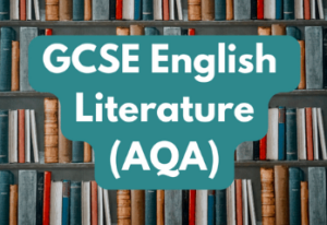 GCSE English Literature Paper 1 (AQA) Wednesday 12pm