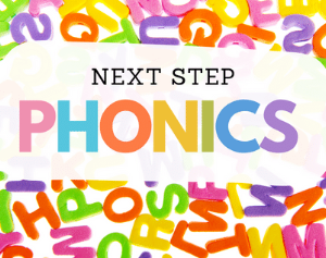 Next Step Phonics (age guide 6 – 8) Tuesday 11am