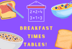 Breakfast Tables (age guide 7 – 13)  Friday 9am