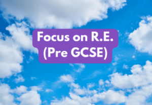 Focus on RE (age guide 11 – 14) Friday 12pm