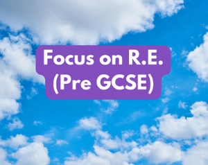 Focus on RE (age guide 11 – 14) Friday 12pm