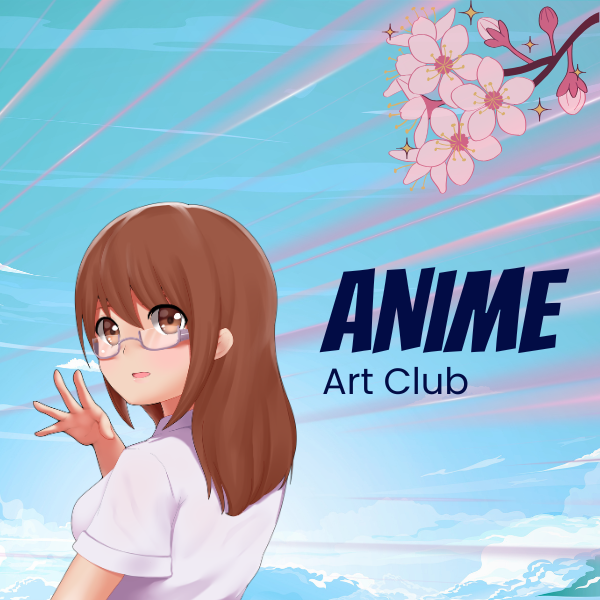 Anime Art Club 1 (age guide 8 – 16) Wednesday 10am