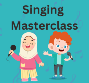Singing Masterclass (age guide 10-16) Monday 11am