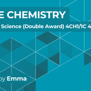 Exam Marking- IGCSE (Edexcel) Science Double Award (2022) 4CH1_1C 4SD0_1C Chemistry