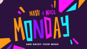 Monday Morning Motivate! Monday 9am