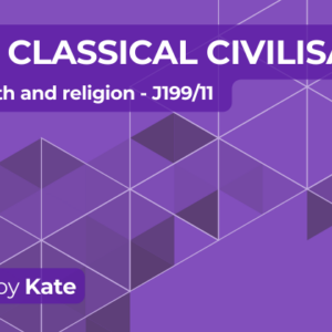 Exam Marking- GCSE (OCR) Classical Civilisations  (2022) J199/11 Paper 1: Myth and Religion