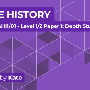 Exam Marking- IGCSE (Edexcel) History (2020) 4HI1/01 Paper 1: Depth Studies