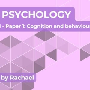Exam Marking- GCSE (AQA) Psychology (2023) 8181 Paper 1: Cognition and behaviour