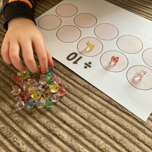 child building confidence in maths through home education learning activities UK
