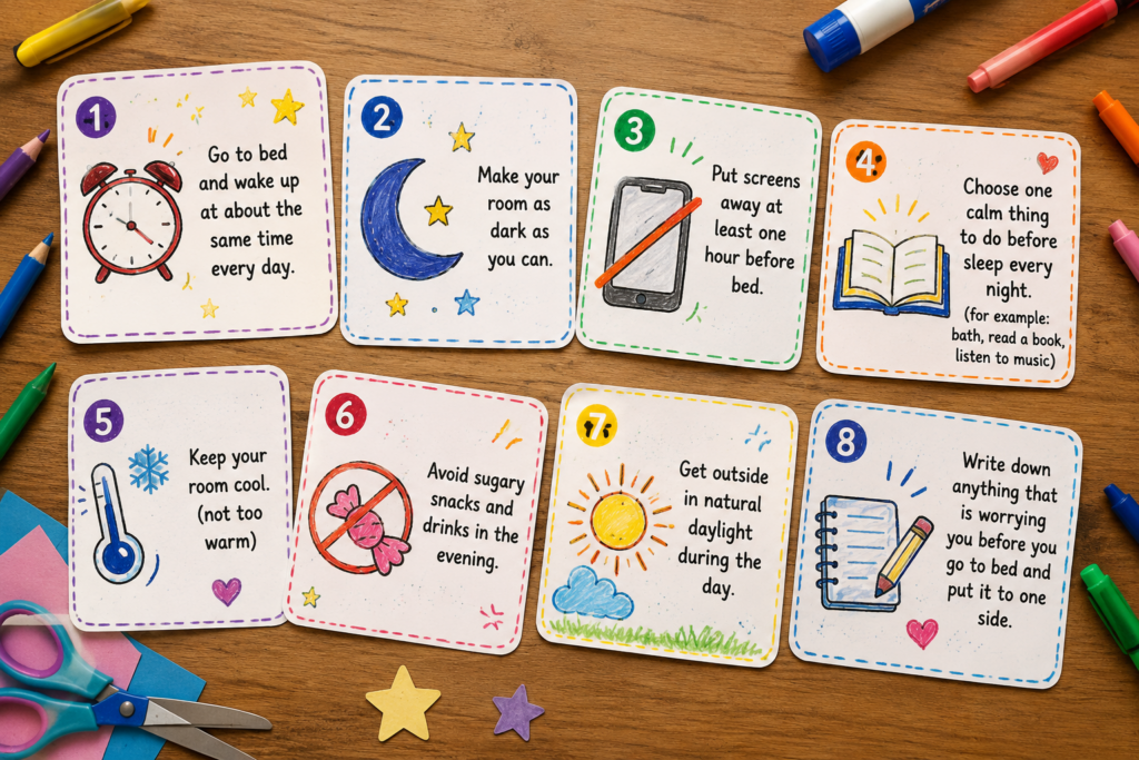 sleep home educating children