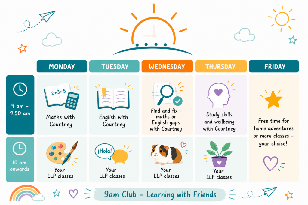 The 9am club home education